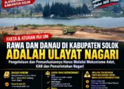 BREAKING NEWS | INTELKRIMINAL.CO.ID  Rawa dan Danau dalam Perspektif Tanah Ulayat: KAN dan Pemerintahan Nagari Punya Peran Penting