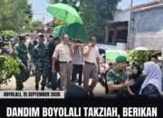 BREAKING NEWS | INTELKRIMINAL.CO.ID DANDIM BOYOLALI TAKZIAH, BERIKAN PENGUATAN KEPADA KELUARGA ALMARHUM PNS JOKO SUTOMO
