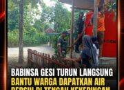 BREAKING NEWS | INTELKRIMINAL.CO.ID Babinsa Gesi Turun Langsung Bantu Warga Dapatkan Air Bersih di Tengah Kekeringan