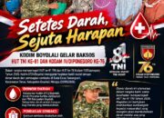 BREAKING NEWS | INTELKRIMINAL.CO.ID Setetes Darah, Sejuta Harapan: Kodim Boyolali Gelar Baksos HUT ke-81 TNI dan ke-76 Kodam IV/Diponegoro