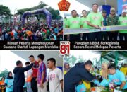 BREAKING NEWS | INTELKRIMINAL.CO.ID Pangdam I/BB Lepas 20 Ribu Peserta Fun Run 5K HUT ke-81 TNI di Medan