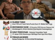 BREAKING NEWS | INTELKRIMINAL.CO.ID Sengketa Lahan 2.700 Meter di Koto Rantang Bergulir ke Persoalan Administrasi dan Adat