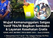 BREAKING NEWS | INTELKRIMINAL.CO.ID Hadir di Tengah Warga, Satgas Yonif 764/IB Gelar Baksos dan Layanan Kesehatan Sambut HUT ke-81 TNI