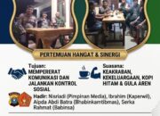 BREAKING NEWS | INTELKRIMINAL.CO.ID  Kontrol Sosial dan Silaturahmi, Pimpinan dan Kaperwil Intelkriminal.co.id Sambangi Kapolsek Palupuh