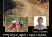 BREAKING NEWS | INTELKRIMINAL.CO.ID  Akses Jalan Aur Kuning Memprihatinkan, Warga Soroti Dampaknya terhadap Pendidikan Anak
