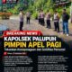 BREAKING NEWS | INTELKRIMINAL.CO.ID  Kapolsek Palupuh Pimpin Apel Pagi, Tekankan Kesiapsiagaan dan Soliditas Personel