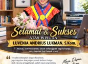 BREAKING NEWS | INTELKRIMINAL.CO.ID  KELUARGA BESAR INTELKRIMINAL.CO.ID UCAPKAN SELAMAT ATAS WISUDA LUVENIA ANDRIUS LUKMAN, S.KOM.: RAIH ILMU, UKIR PRESTASI, DAN JADI KEBANGGAAN KELUARGA SERTA BANGSA